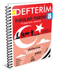 Arı Yayıncılık 8. Sınıf Sosyalimo Akıllı İnkılap Tarihi Defteri
