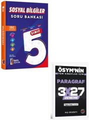 İsem 2027 5. Sınıf Sosyal Bilgiler Soru Bankası+ EVP Akademi Paragraf
