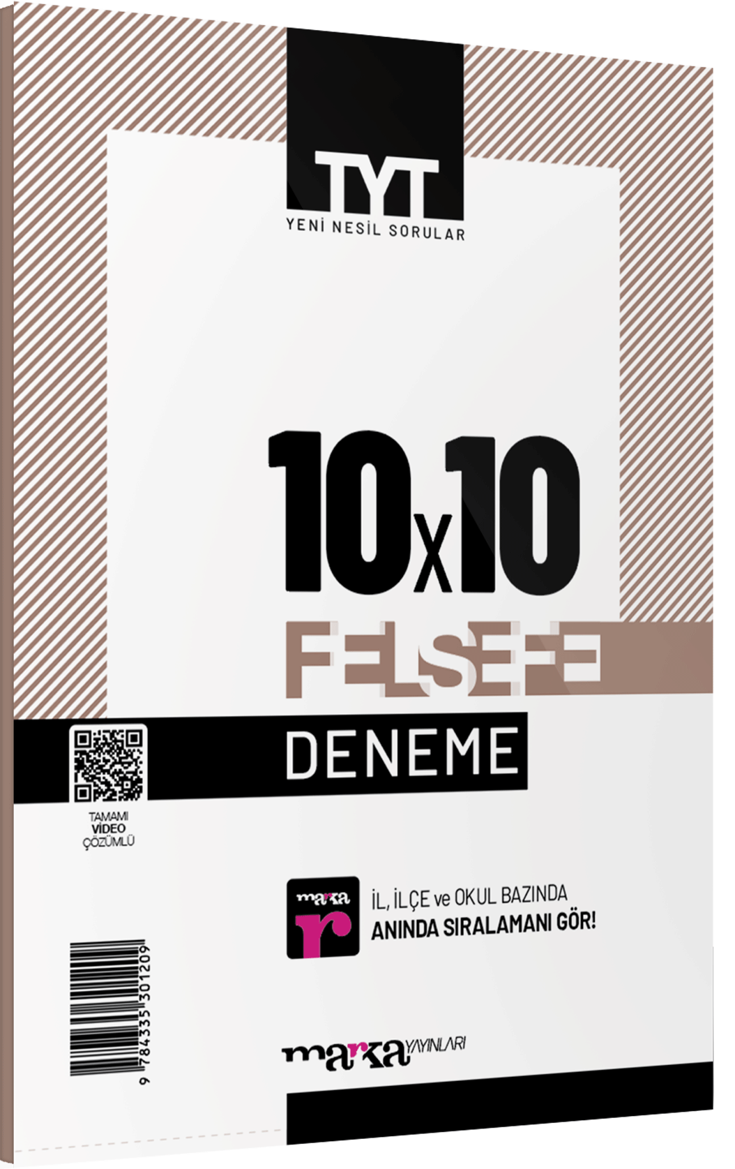 Marka 2025 YKS TYT Felsefe 10x10 Deneme Marka Yayınları