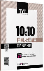 Marka 2025 YKS TYT Felsefe 10x10 Deneme Marka Yayınları