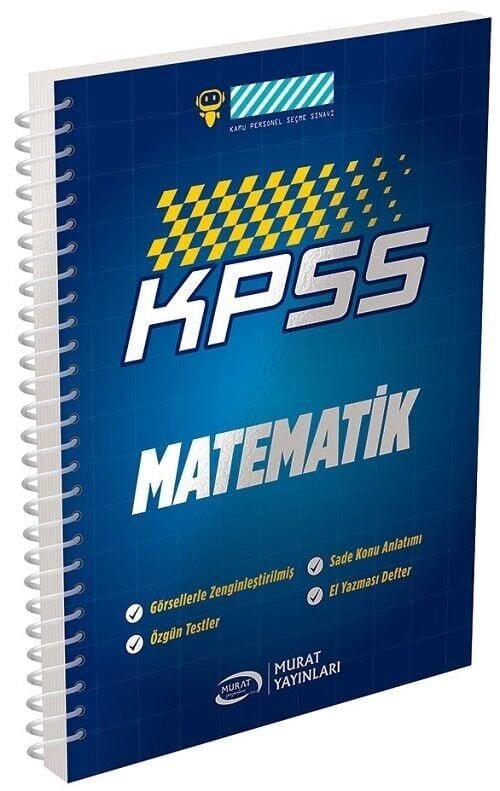 Murat KPSS Matematik Defteri Murat Yayınları