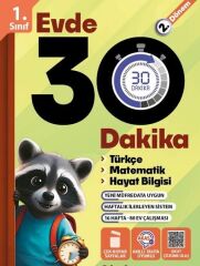 Tudem 1. Sınıf 2. Dönem Evde 30 Dakika Çalışma Kitabı Tudem Yayınları