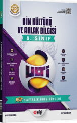 2027 Ulti Yayınları 8. Sınıf LGS Din Kültürü ve Ahlak Bilgisi Haftalık Ödev Föyleri