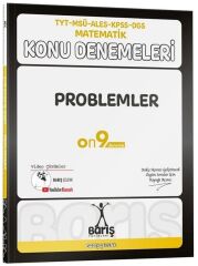 Barış YKS TYT KPSS MSÜ ALES DGS Matematik Problemler Konu Denemeleri - Barış Çelenk Barış Yayınları
