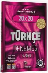 Edebiyat Sokağı 8. Sınıf Türkçe 20x20 Deneme Edebiyat Sokağı Yayınları