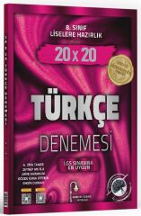 Edebiyat Sokağı 8. Sınıf Türkçe 20x20 Deneme Edebiyat Sokağı Yayınları
