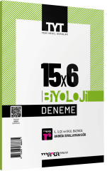 Marka 2025 YKS TYT Biyoloji 15x6 Deneme Marka Yayınları