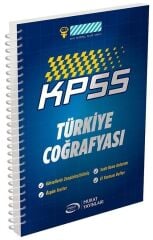 Murat KPSS Türkiye Coğrafyası Defteri Murat Yayınları