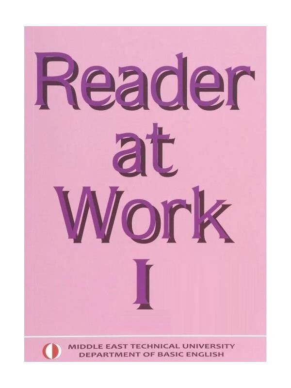 ODTÜ Reader at Work-1 ODTÜ Yayınları