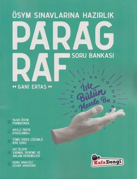 Kafa Dengi Yayınları TYT Paragraf Soru Bankası