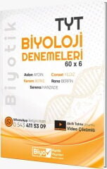 2027 Biyotik Yayınları TYT Biyoloji 60 x 6 Denemeleri