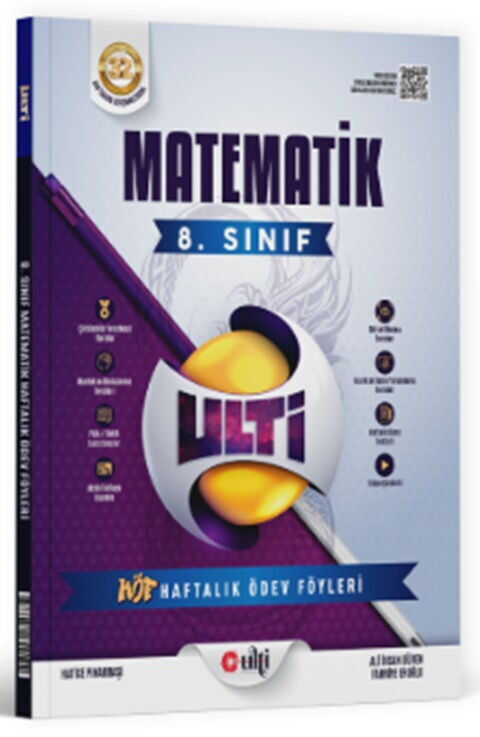2027 Ulti Yayınları 8. Sınıf LGS Matematik Haftalık Ödev Föyleri