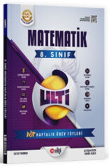 2027 Ulti Yayınları 8. Sınıf LGS Matematik Haftalık Ödev Föyleri