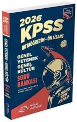 Murat 2026 KPSS Lise Ortaöğretim Ön Lisans Soru Bankası 5 Ders Tek Kitap Çözümlü Murat Yayınları