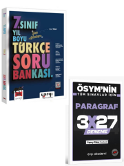 Ders Arkadaşım 2027 7. Sınıf Türkçe Yıl Boyu Soru Bankası+ EVP Akademi Paragraf