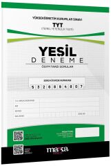 Marka 2025 YKS TYT Yeşil Deneme Video Çözümlü Marka Yayınları