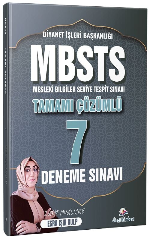 Dizgi Kitap MBSTS 7 Deneme Çözümlü - Esra Işık Kulp Zarif Muallime Dizgi Kitap Yayınları