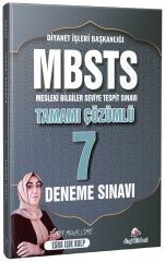 Dizgi Kitap MBSTS 7 Deneme Çözümlü - Esra Işık Kulp Zarif Muallime Dizgi Kitap Yayınları