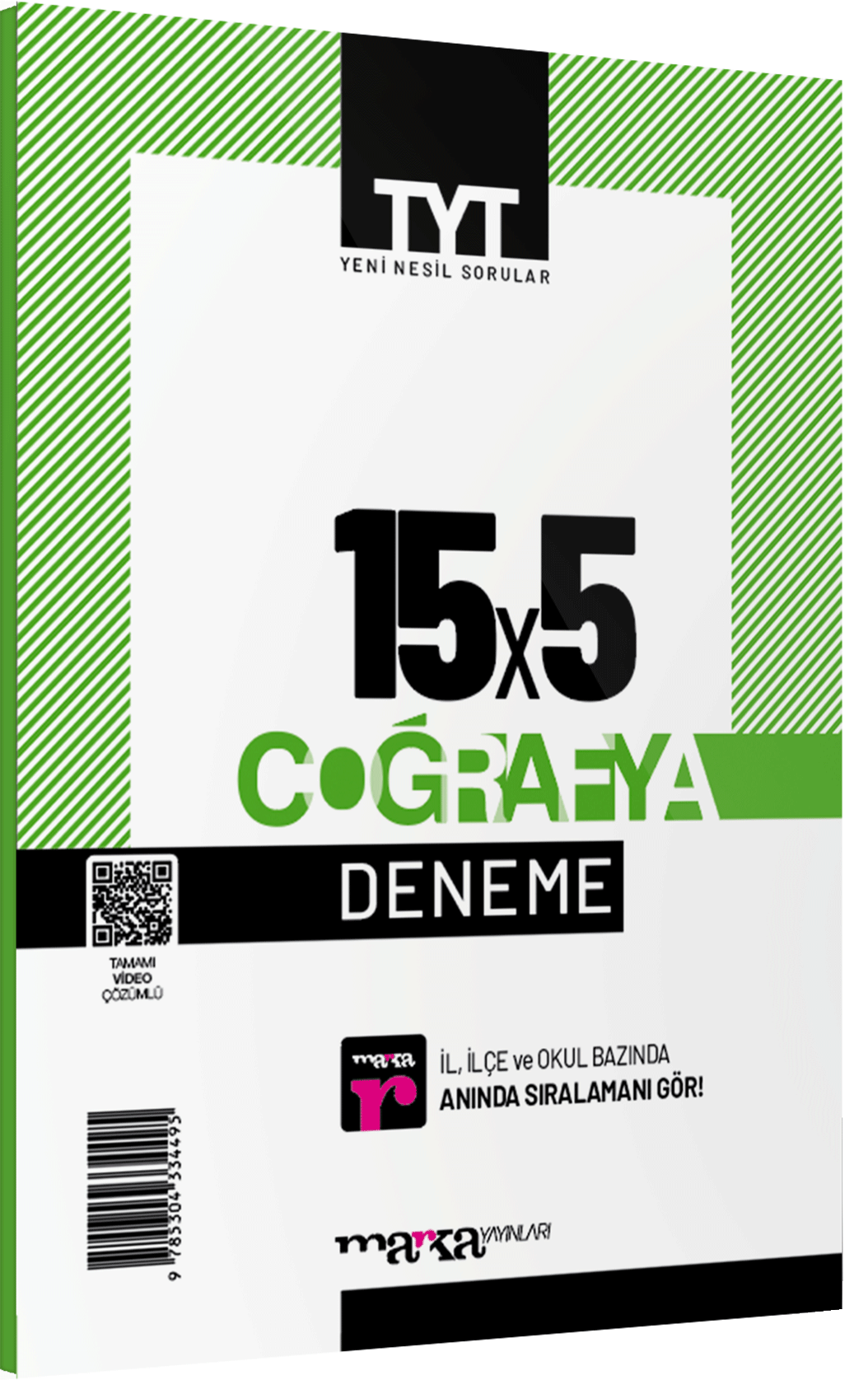 Marka 2025 YKS TYT Coğrafya 15x5 Deneme Marka Yayınları