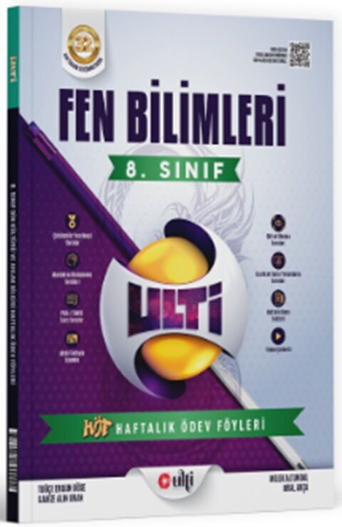 Ulti Yayınları 8. Sınıf LGS Fen Bilimleri Haftalık Ödev Föyleri