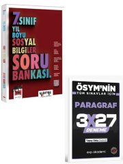 Ders Arkadaşım2027 7. Sınıf Sosyal Bilgiler Yıl Boyu Soru Bankası+ EVP Akademi Paragraf