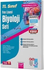 Çap Yayınları 11. Sınıf Biyoloji Fen Lisesi Seti