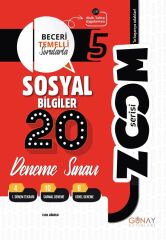 Günay Yayınları 5.Sınıf Zoom Sosyal Bilgiler 20’li Branş Denemeler