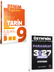 BenimHocam 2027 9. Sınıf Tarih Benim Fasikülüm Maarif Model+ EVP Akademi Paragraf