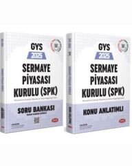 Data 2025 Sermaye Piyasa Kurulu (SPK) GYS Soru + Konu 2 li Set