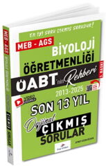 Dizgi Kitap 2026 MEB AGS ÖABT Biyoloji ÖABT nin Rehberi Konularına Göre Tasnif Edilmiş Son 13 Yıl Orijinal Çıkmış Sınav Soruları