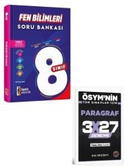 İsem 2027 8. Sınıf Fen Bilimleri Soru Bankası+ EVP Akademi Paragraf