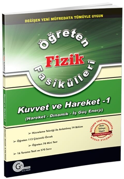 Gür Yayınları Fizik Fasikülleri Kuvvet ve Hareket 1