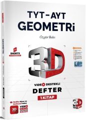 3D Yayınları TYT AYT Geometri Video Destekli Defter 1. Kitap