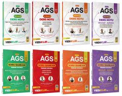 Yeni AGS SİSTEMİ Yediiklim 2026 MEB-AGS Eğitim Bilimleri + Mevzuat Video Ders Notu + Soru Bankası 8 li Set Yediiklim Yayınları