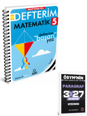 Arı 2027 5. Sınıf Matematik Defterim Maarif Model+ EVP Akademi Paragraf