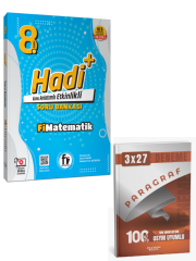 Fi 2027 8. Sınıf Hadi+ Matematik Konu Etkinlikli Soru Bankası+ Anla Kazan Paragraf