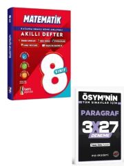 İsem 2027 8. Sınıf Matematik Akıllı Defter+ EVP Akademi Paragraf