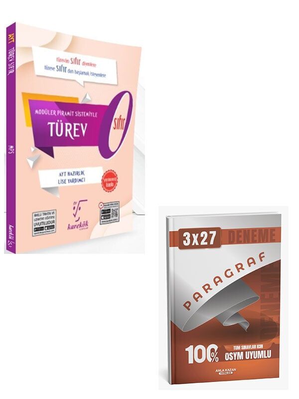 Karekök 2027 AYT Türev Sıfır+Anla Kazan Paragraf Deneme