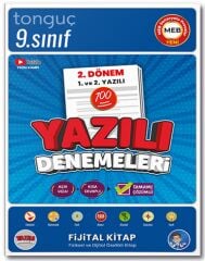 Tonguç 9. Sınıf Tüm Dersler 2. Dönem 1. Yazılı ve 2. Yazılı Denemeleri Tonguç Akademi