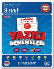 Tonguç 9. Sınıf Tüm Dersler 2. Dönem 1. Yazılı ve 2. Yazılı Denemeleri Tonguç Akademi
