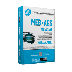 Pegem 2026 MEB-AGS Mevzuat Konu Anlatımlı Pegem Akademi Yayınları
