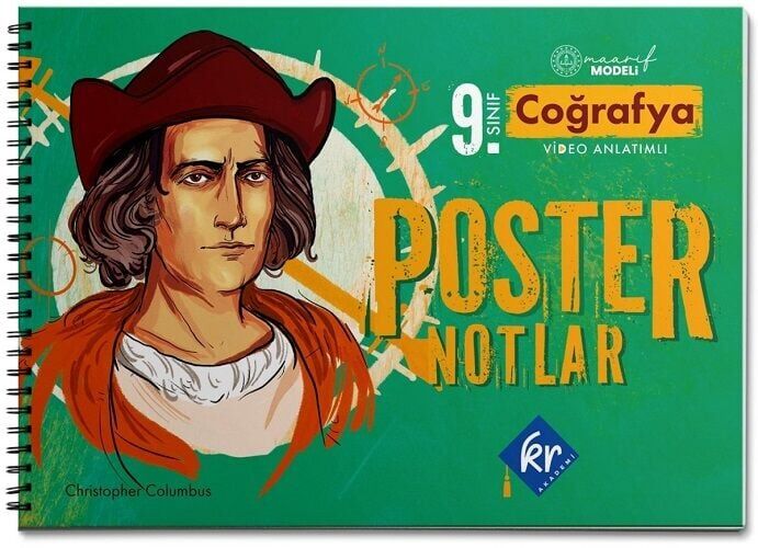 KR Akademi 9. Sınıf Maarif Modeli Coğrafya Poster Notlar KR Akademi Yayınları