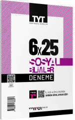 Marka 2025 YKS TYT Sosyal Bilimler 6x25 Deneme Marka Yayınları
