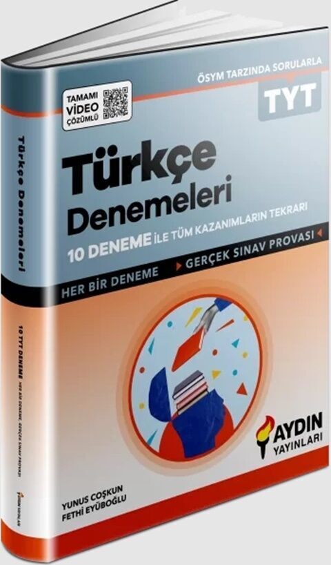 Aydın TYT Türkçe 10 Deneme Aydın Yayınları