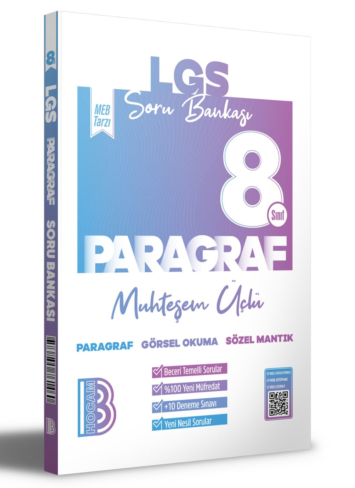 BENİM HOCAM 8.Sınıf MUHTEŞEM ÜÇLÜ PARAGRAF SORU BANKASI