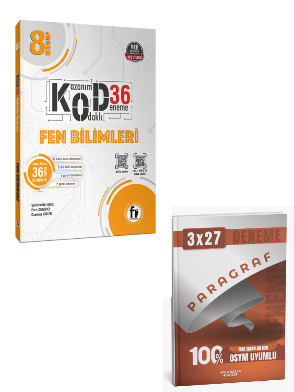 Fi 2027 8. Sınıf Fen Bilimleri Kod36 Deneme+ Anla Kazan Paragraf