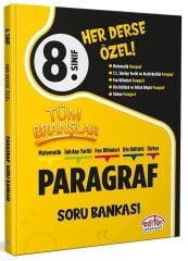 Editör 8. Sınıf Tüm Branşlar Paragraf Soru Bankası Editör Yayınları