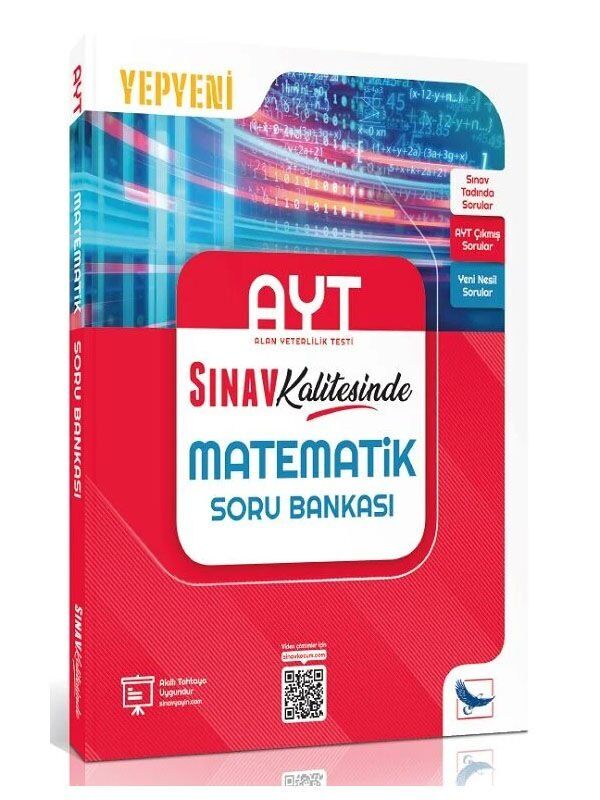 Sınav YKS AYT Matematik Sınav Kalitesinde Soru Bankası Sınav Yayınları