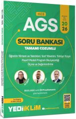 Yediiklim 2026 MEB-AGS Eğitim Bilimleri ÖYT Sınıf Maarif Modeli Program Okuryazarlığı Ölçme Soru Bankası Çözümlü - Can Köni Yediiklim Yayınları
