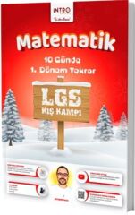 İntro 8. Sınıf LGS Matematik 10 Günde 1. Dönem Takrar Kış Kampı İntro Yayınları